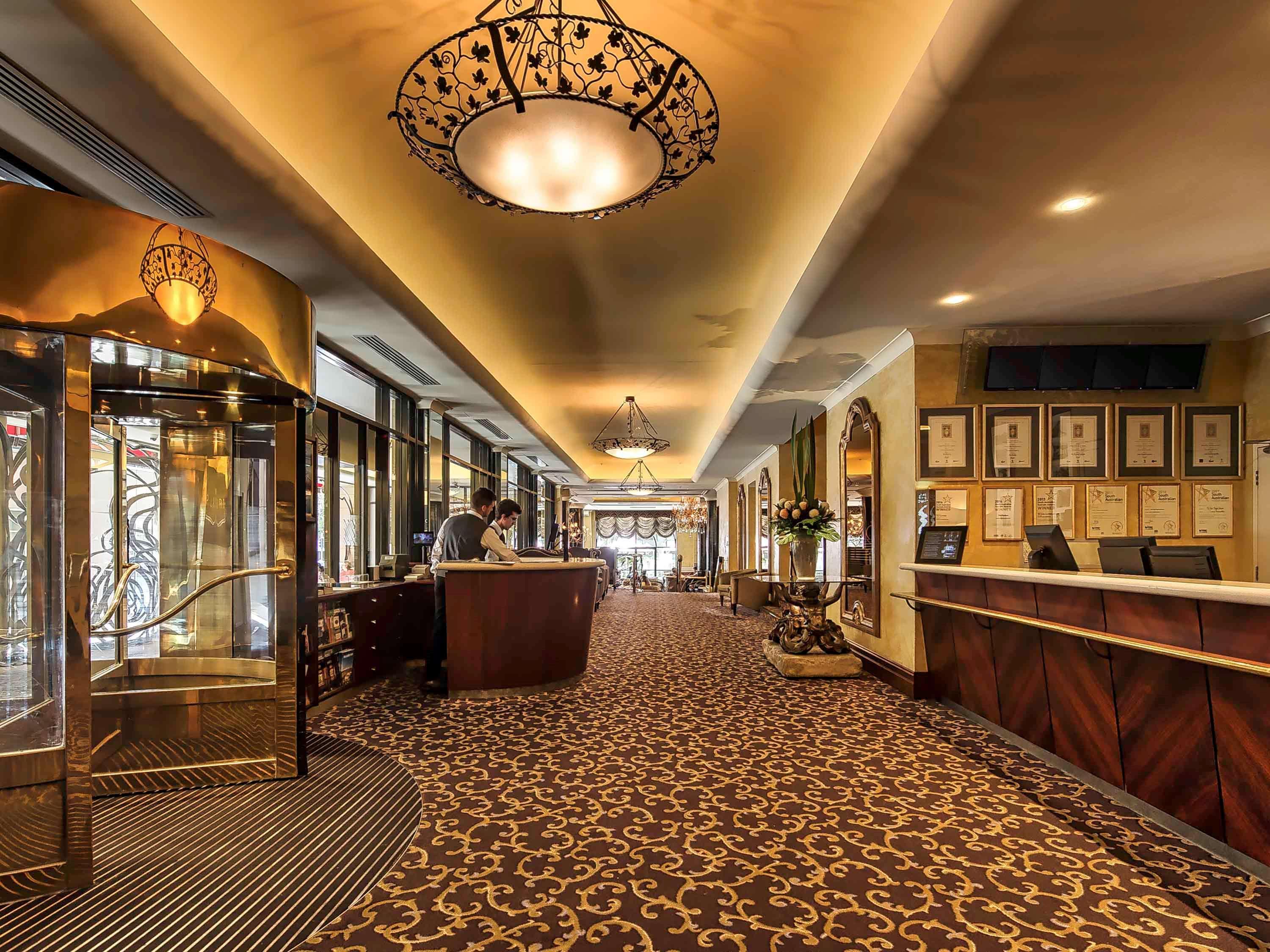 The Playford Adelaide - Mgallery Buitenkant foto The lobby of the hotel